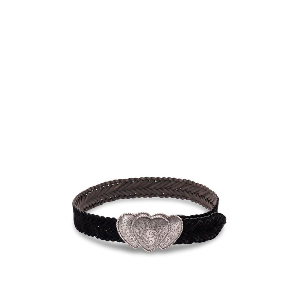 Kate Cate Women `Queen Of Hearts` Braided Belt